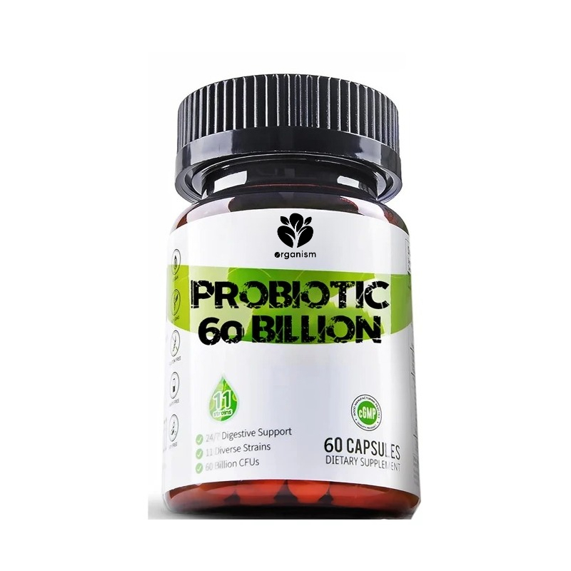 Probiotic 60 Billion - 60 billion colony units of probiotics,