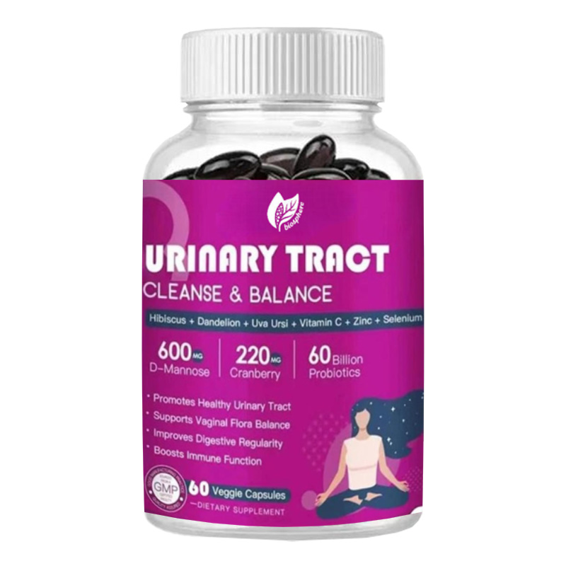 Probiotic 60 Billion - Urinary Tract Probiotics Containing Mannose and