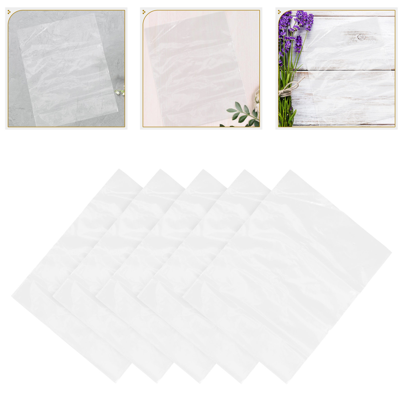 50pcs Flower Bags Plastic Fres - Nutrition & Fitness Hub Photos review and price