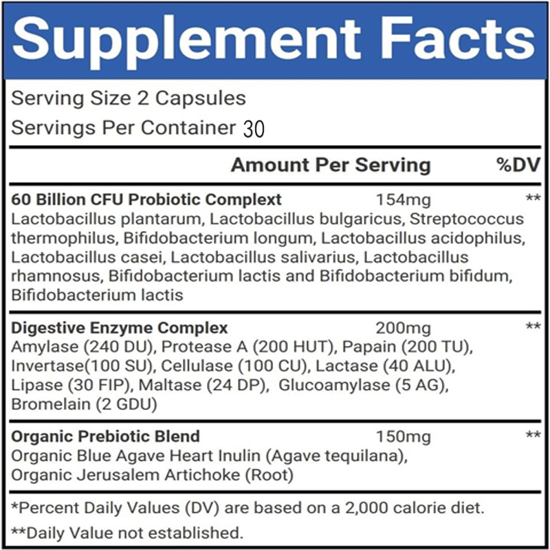 Probiotics with 60 Billion Col - Probiotic 60 Billion review and price