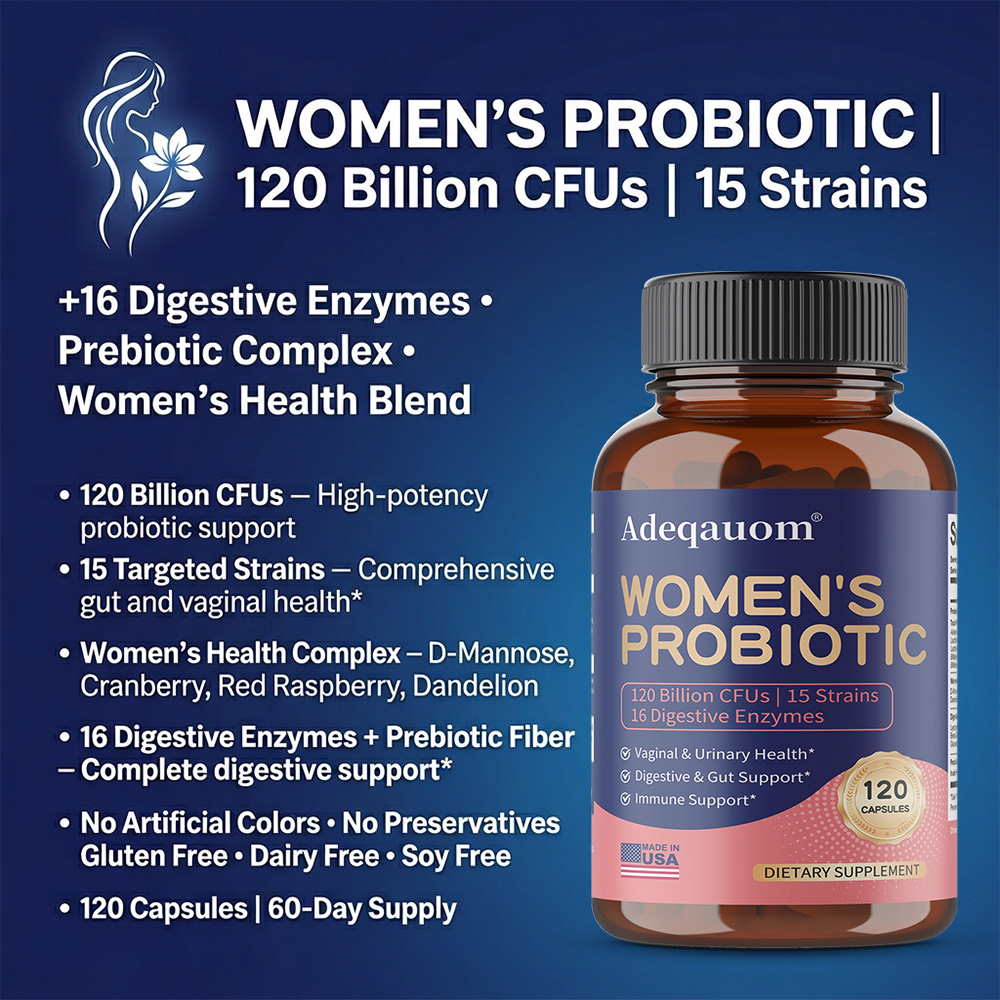 Women’s Probiotic Capsules 120 - Probiotic 60 Billion review and price