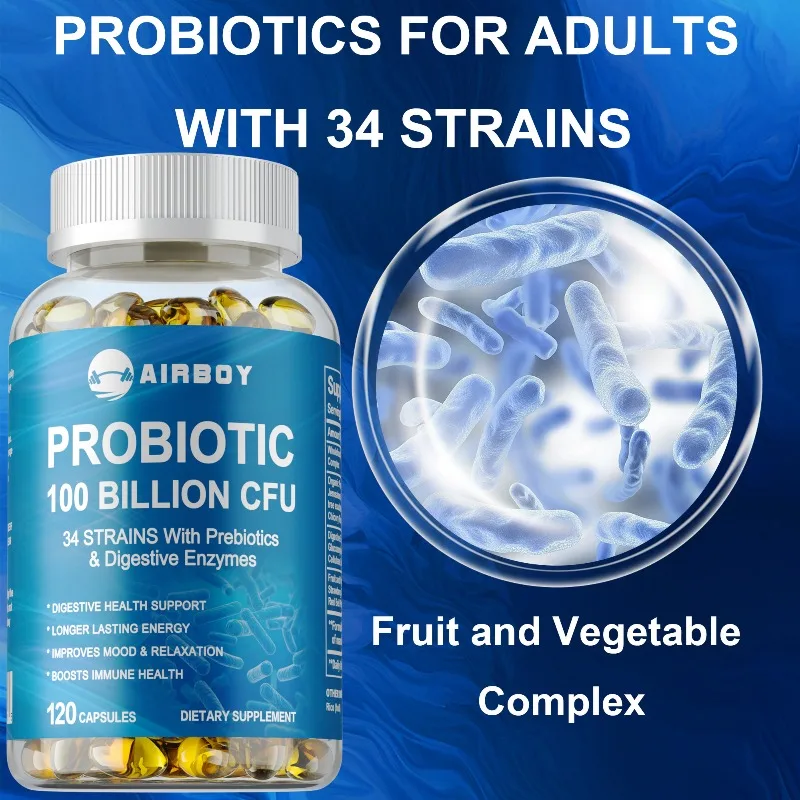 Probiotics 100 Billion CFU - I - Probiotic 60 Billion review and price