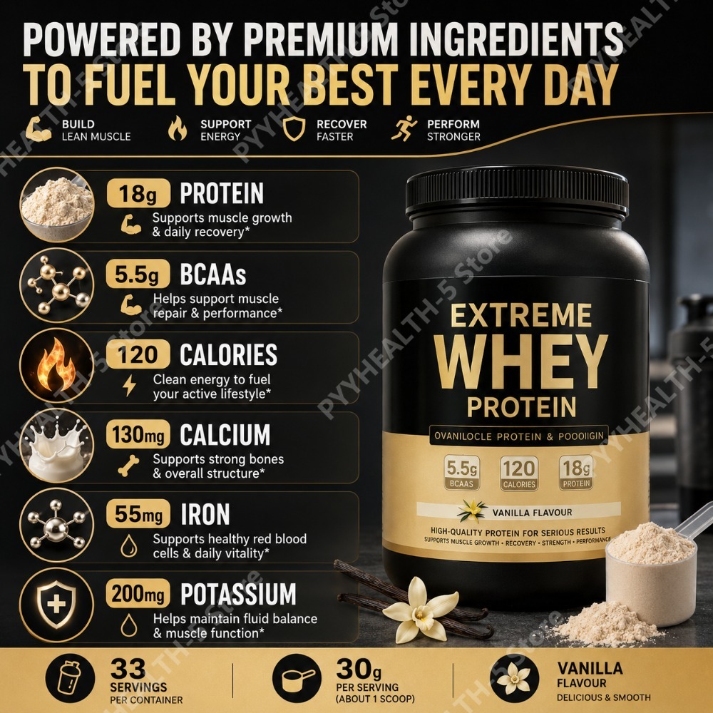 Vanilla Whey Protein Powder 2. - Fitness Nutrition Whey review and price