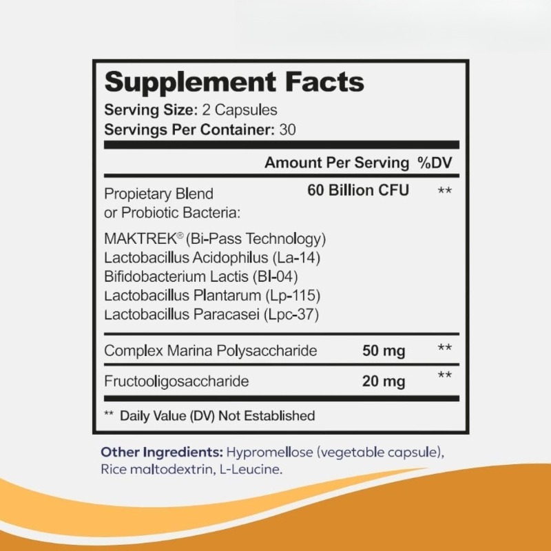 Probiotic Strains - Gut, Diges - Probiotic 60 Billion review and price