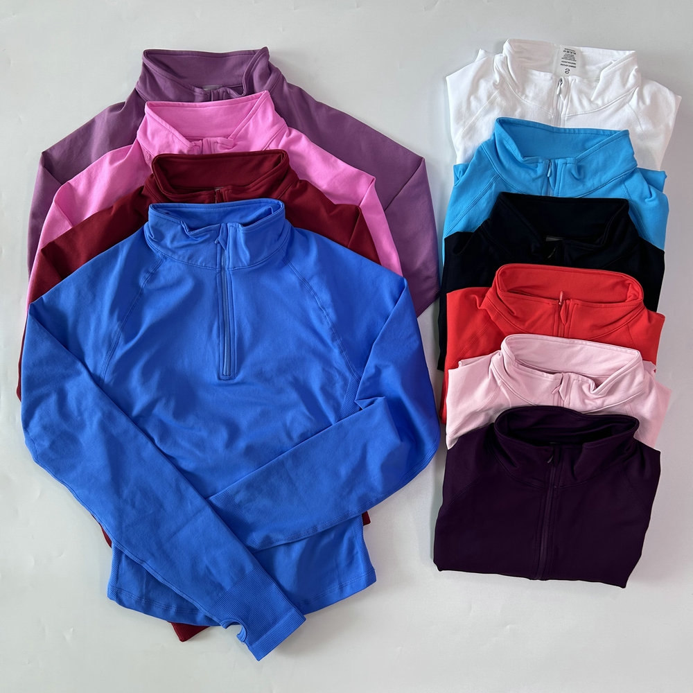 No Logo Yoga Jacket With Half  - Fitness & Nutrition Lab review and price