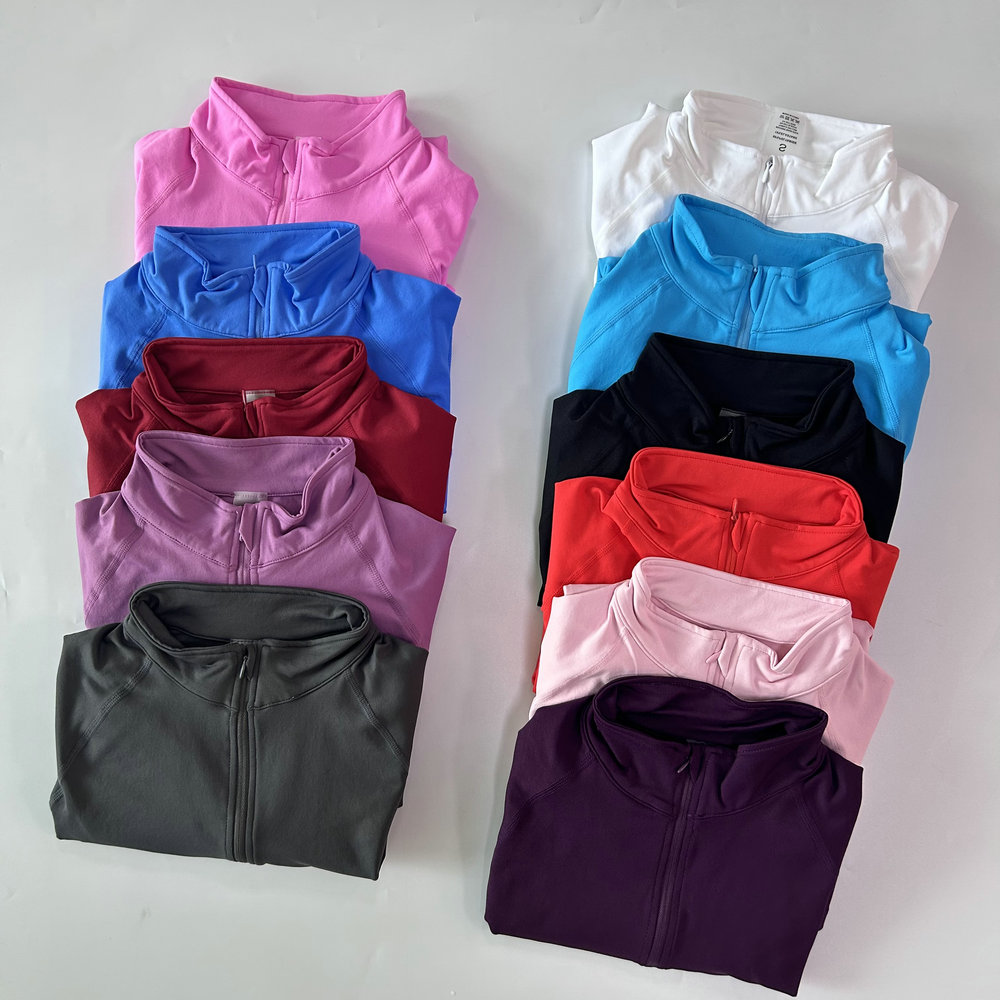 No Logo Yoga Jacket With Half  - Fitness & Nutrition Lab review and price
