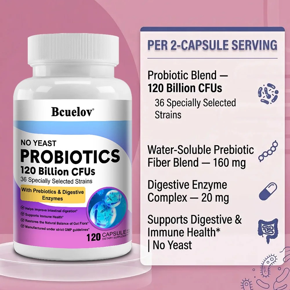 Organic Enzymes Probiotic Caps - Probiotic 60 Billion review and price